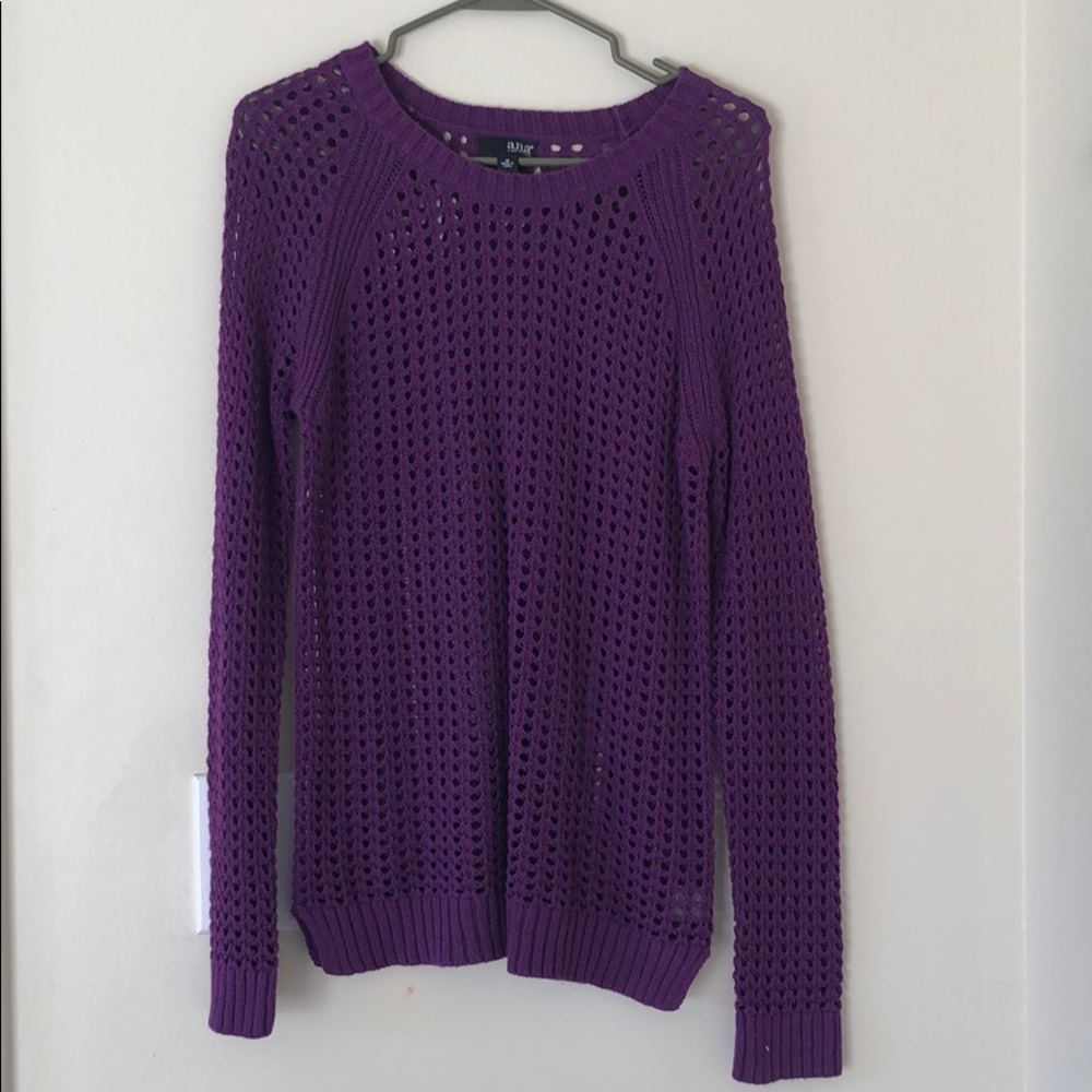 Purple Sweater